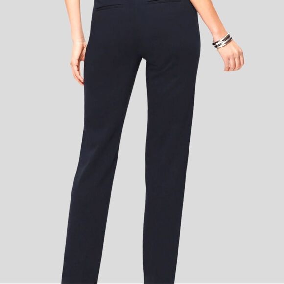 Talbots career black stretchy dress slacks - Picture 2 of 4